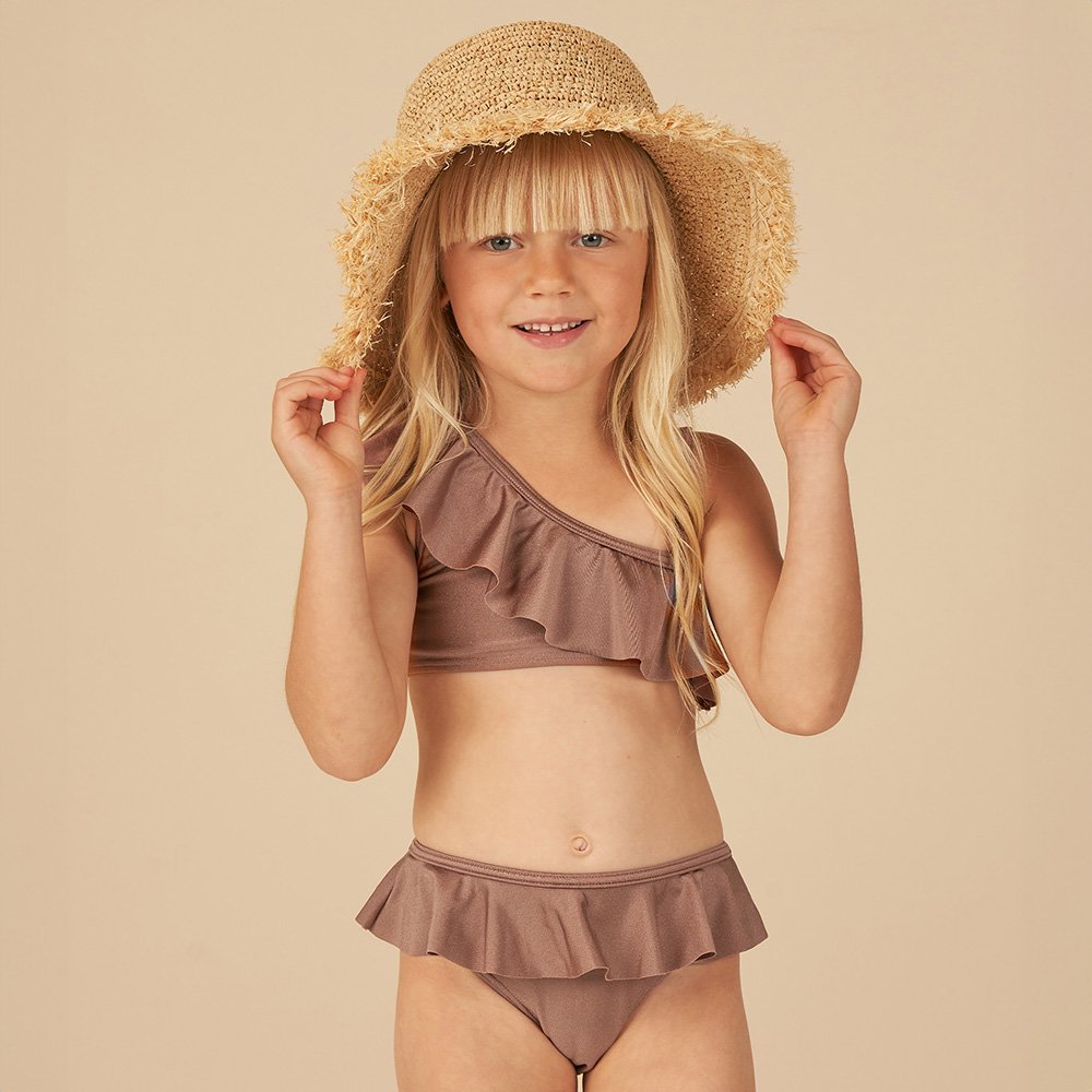 Rylee + Cru SKIRTED BIKINI || MULBERRY SHIMMER ライリーアンドクルー ビキニ（マルベリーシマー）