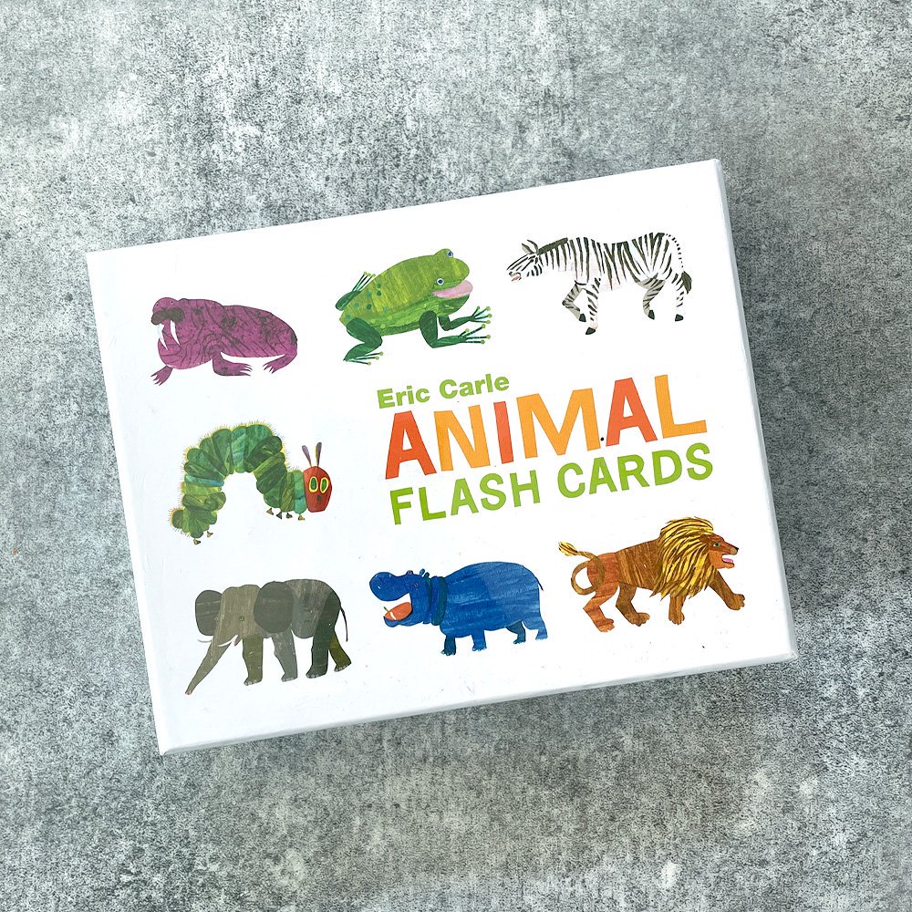 CHRONICLE BOOKS Eric Carle ANIMAL FLASH CARDS  エリックカール　アニマル フラッシュカード