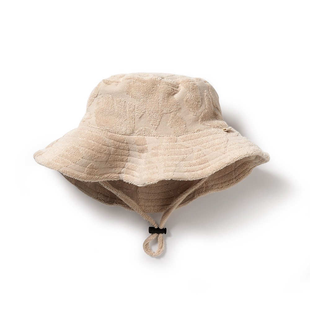 Wilson and Frenchy Organic Terry Sun Hat Pattern Play ウィルソン アンド フレンチー サンハット（プレイ）