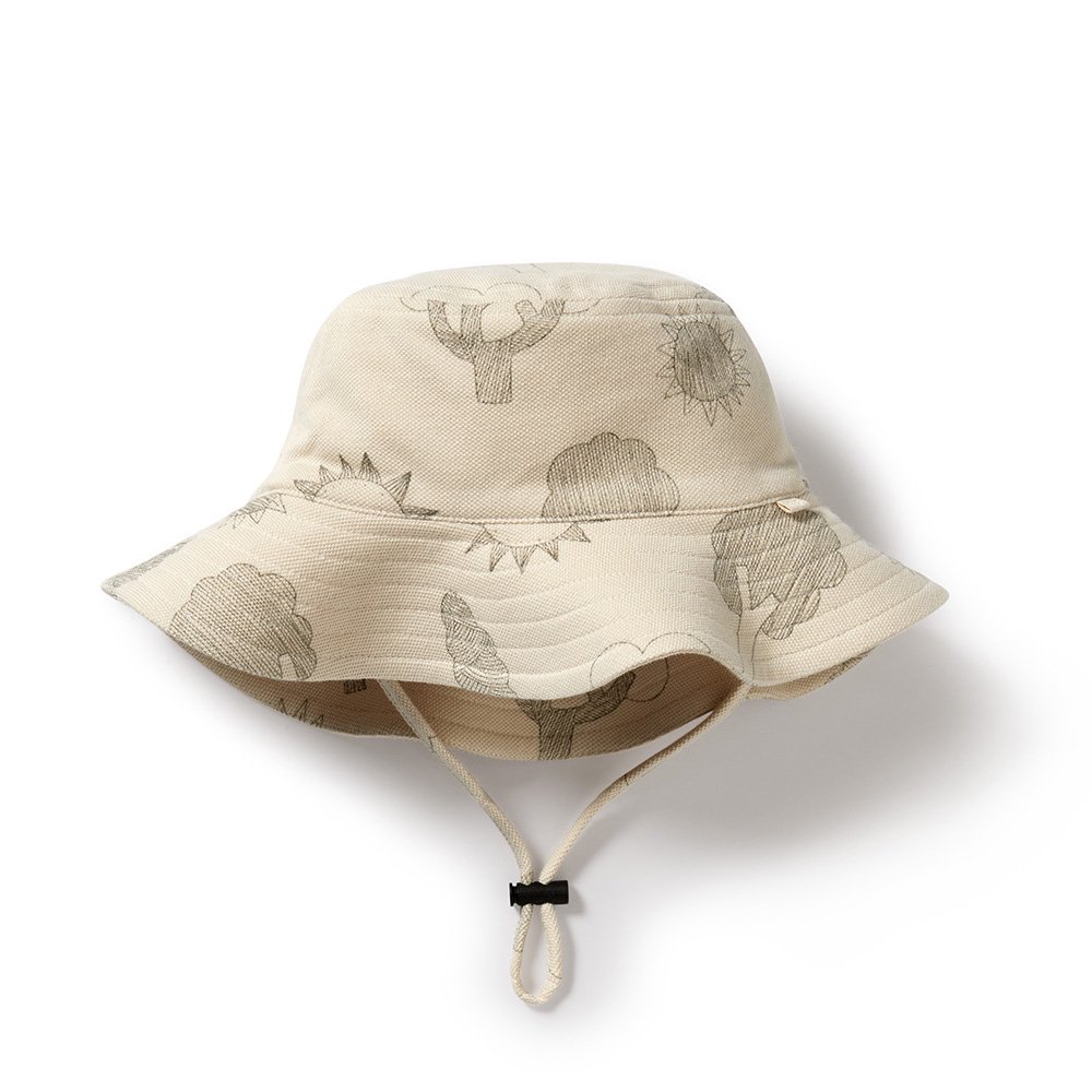 Wilson and Frenchy Organic Sun Hat Park Days ウィルソン アンド フレンチー サンハット（パークデイズ）